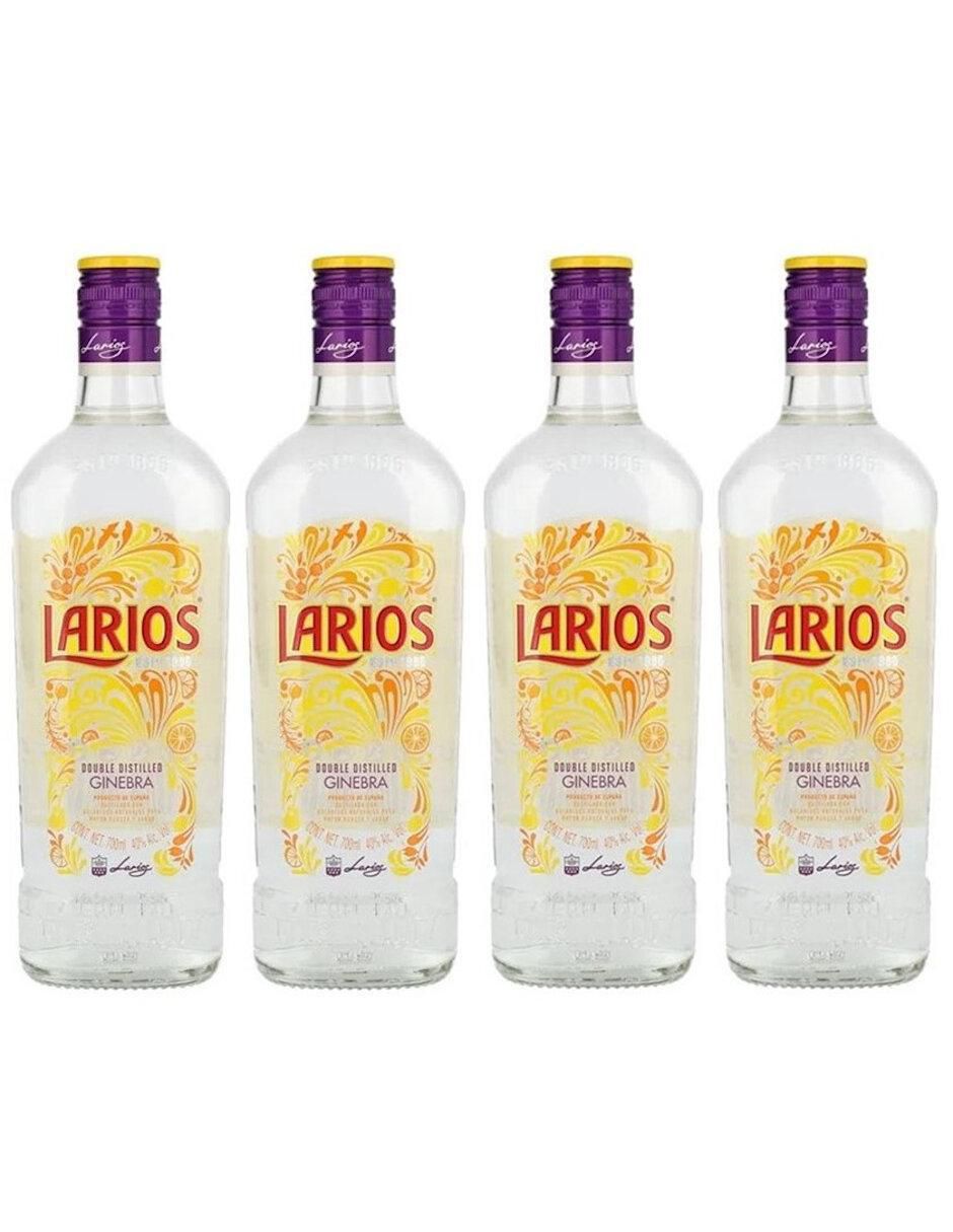 Caja de 4 piezas Ginebra 700 ml