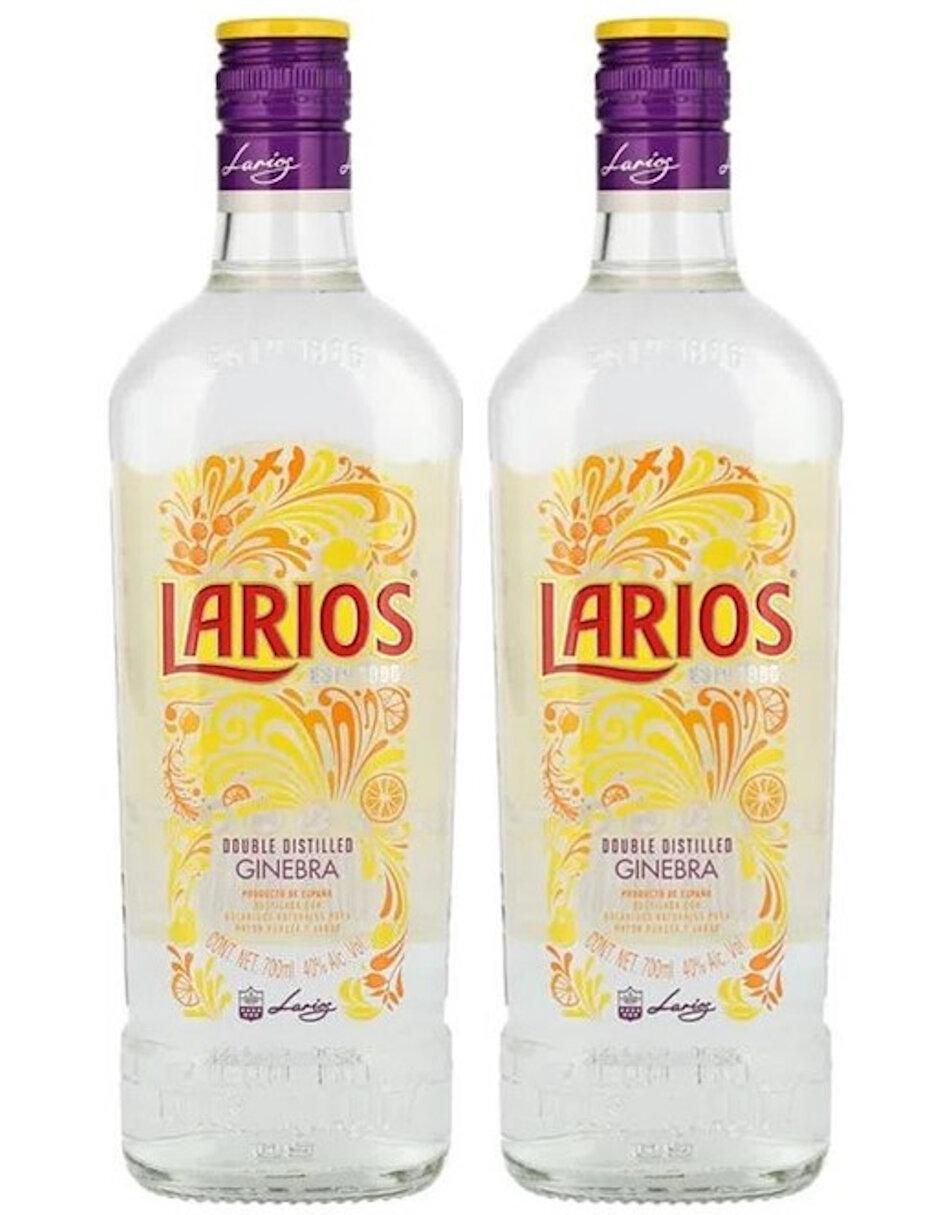 Paquete de 2 piezas Ginebra 700 ml Paquete de 2 piezas Ginebra 700 ml