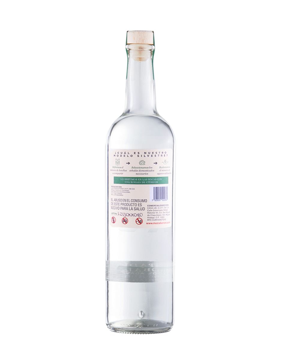 Mezcal Silvestre Joven 700 ml 2