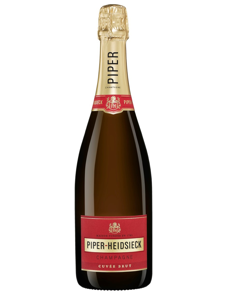 Champagne blanco Pinot Noir y Chardonnay Francia 750 ml