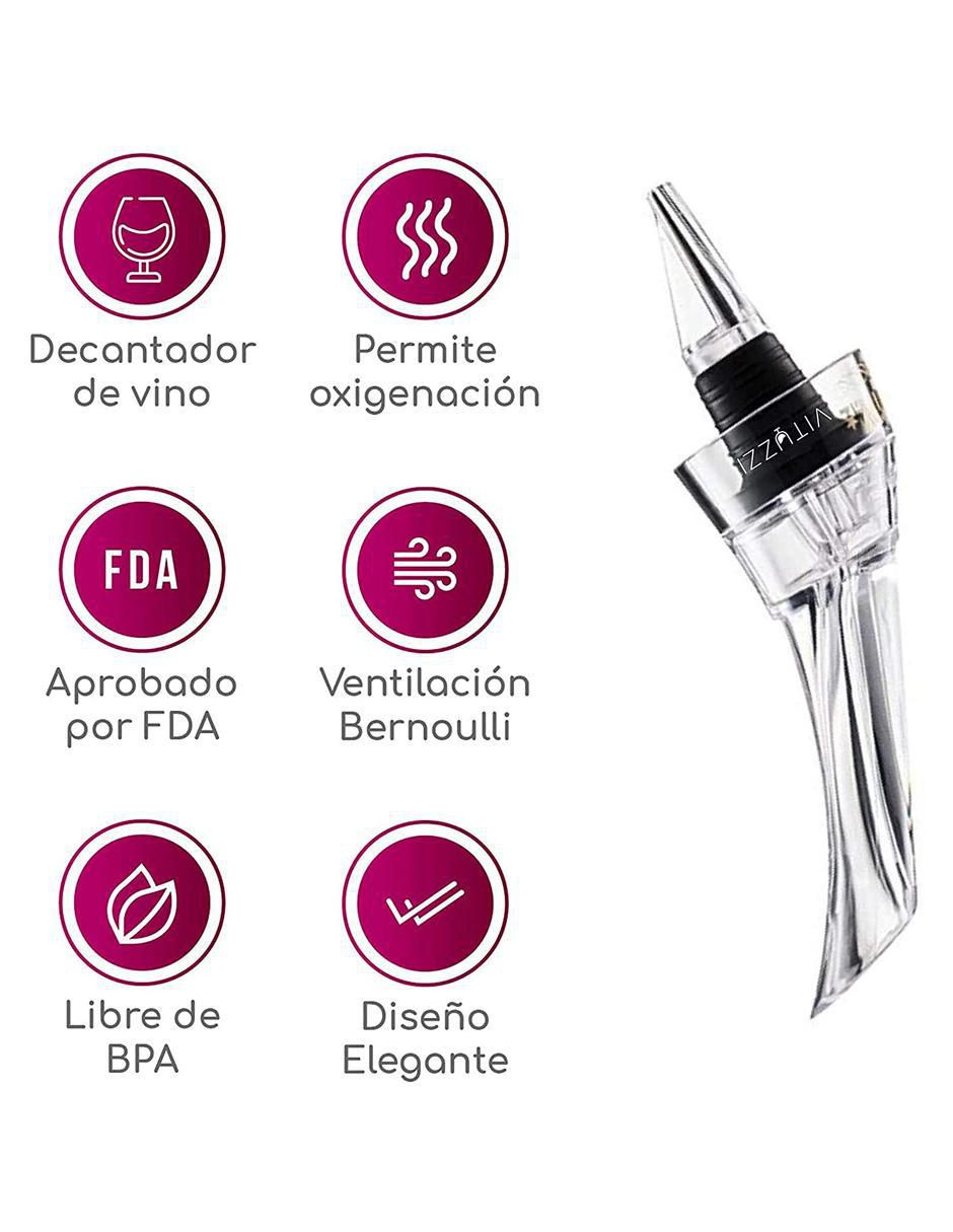 Vituzzi oxigenador para vino