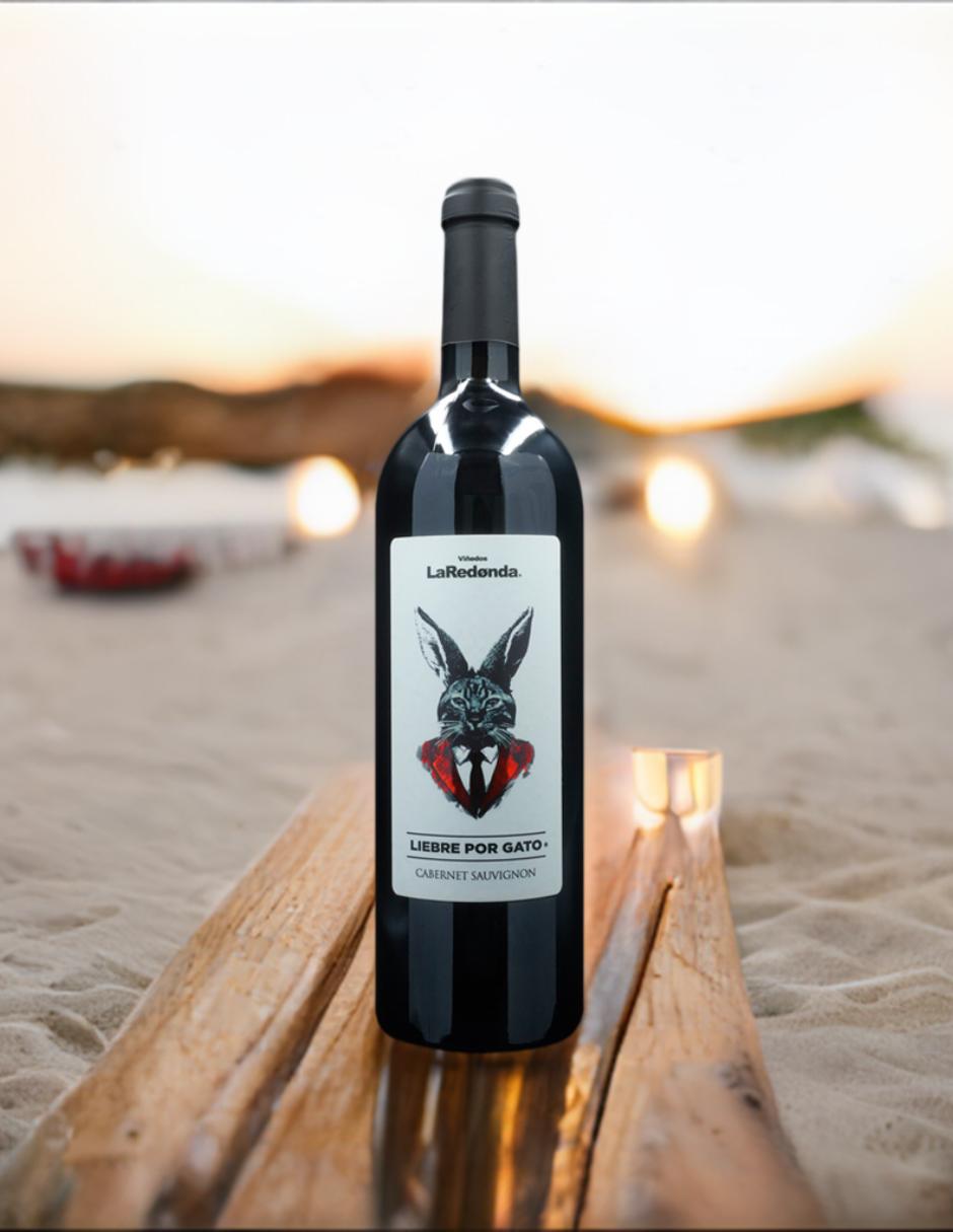 Vino tinto Liebre Por Gato cabernet sauvignon 750 ml 2