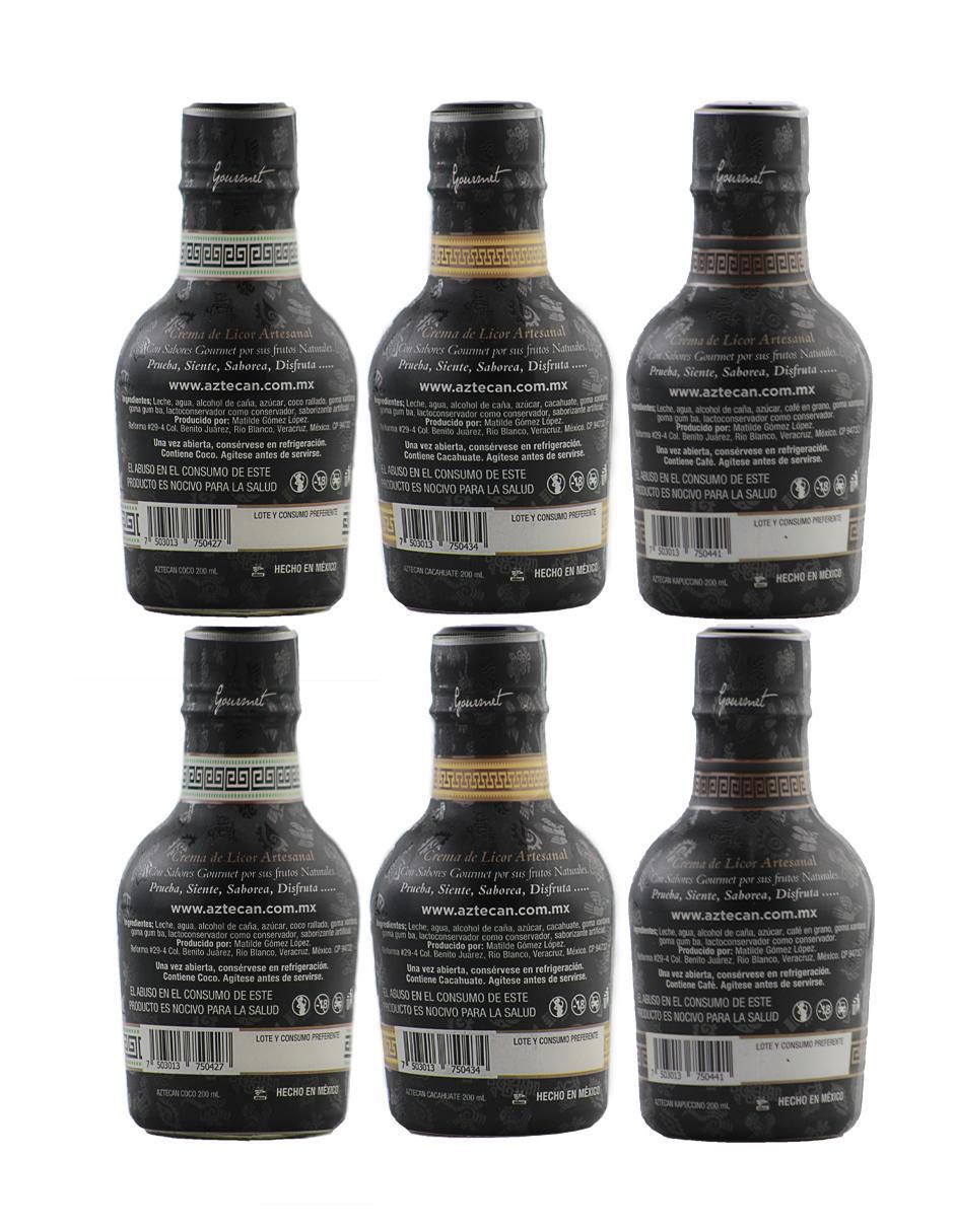 Crema de licor sabor frutal artesanal 200 ml 3