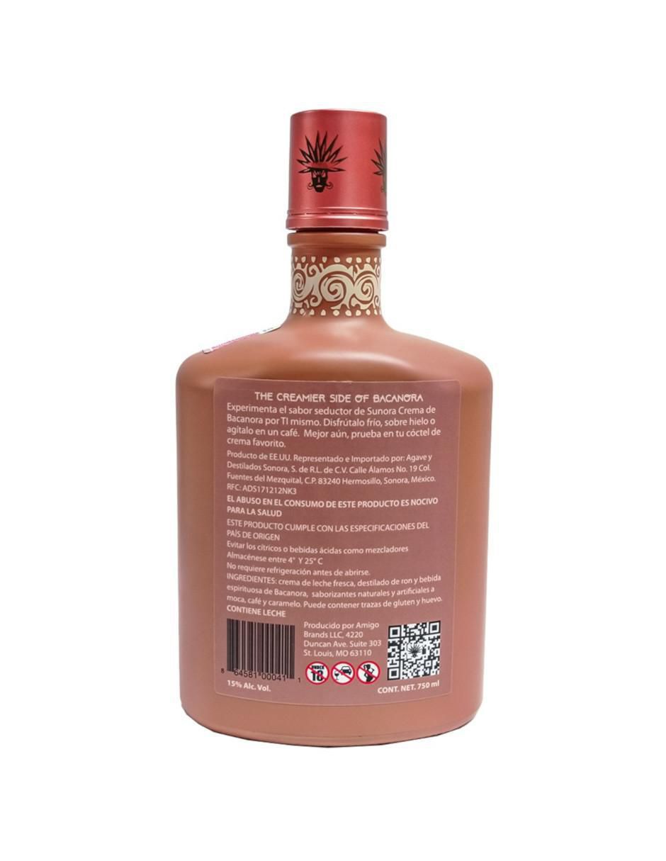 Crema de bacanora Mocha 750ml