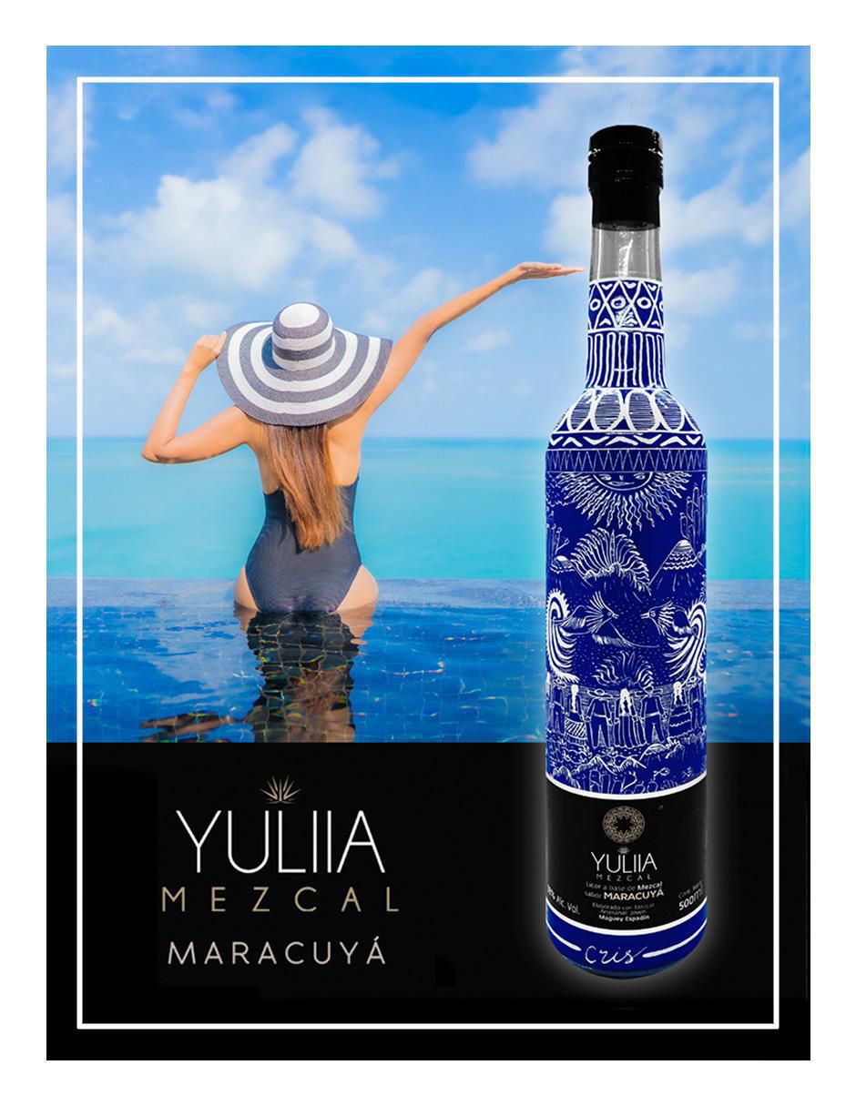 Licor de maracuyá sabor frutal 750 ml 3