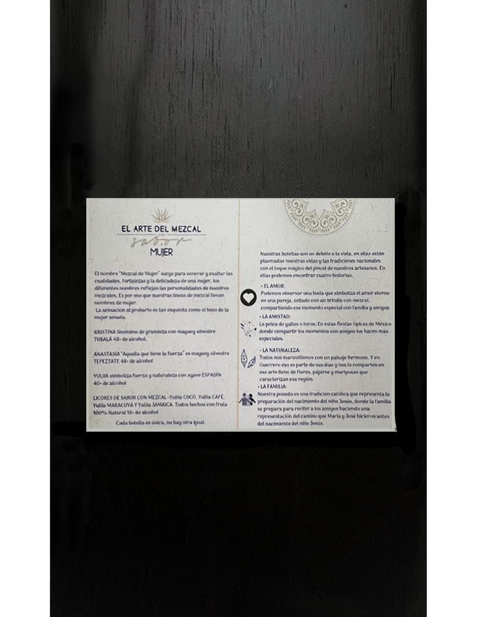 Mezcal Joven 700 ml 5