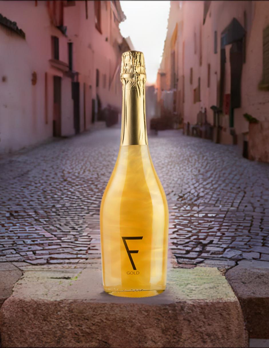 Vino espumoso blanco Moscatel Gold España 750 ml 5