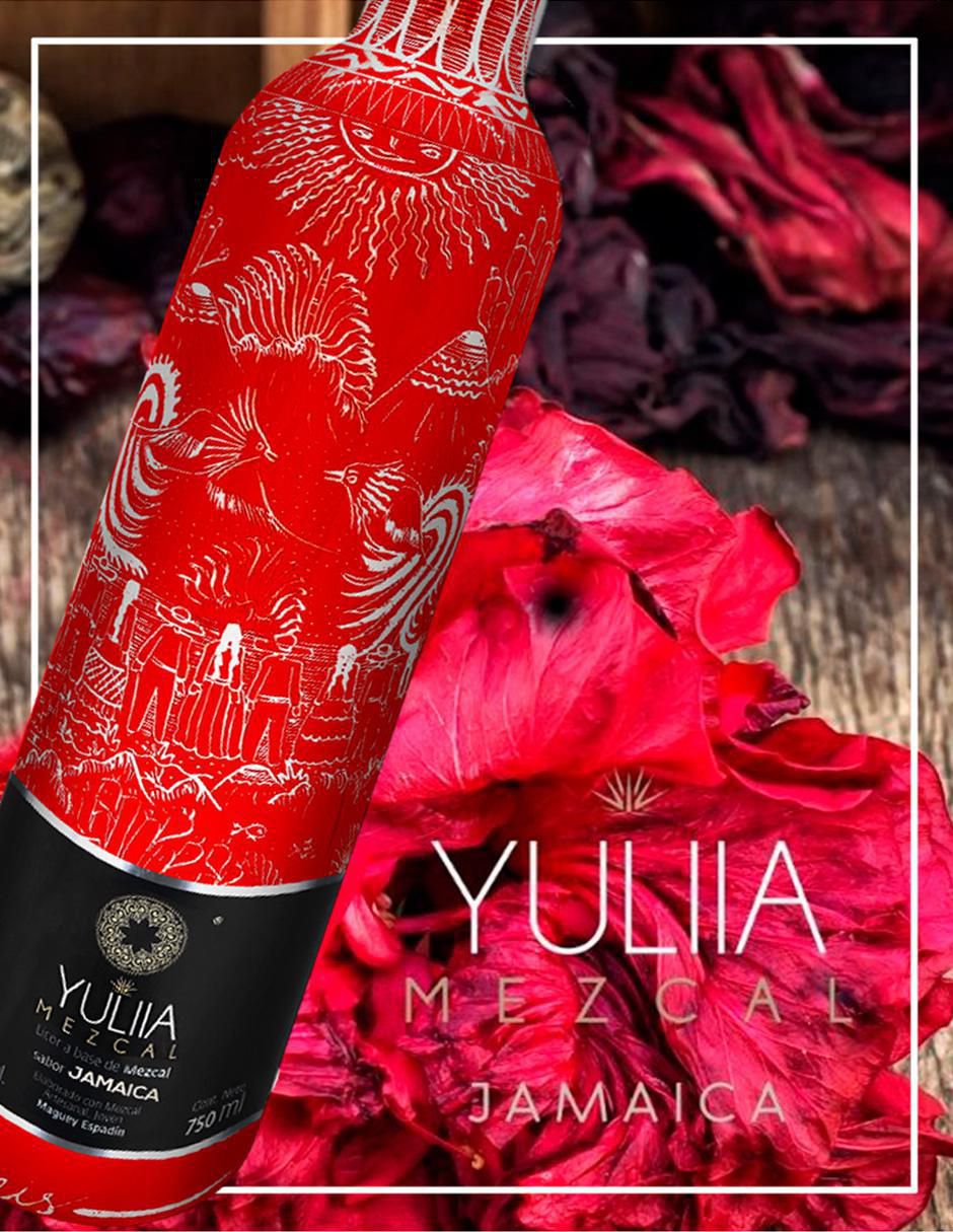 Licor de mezcal Yuliia 750 ml 3