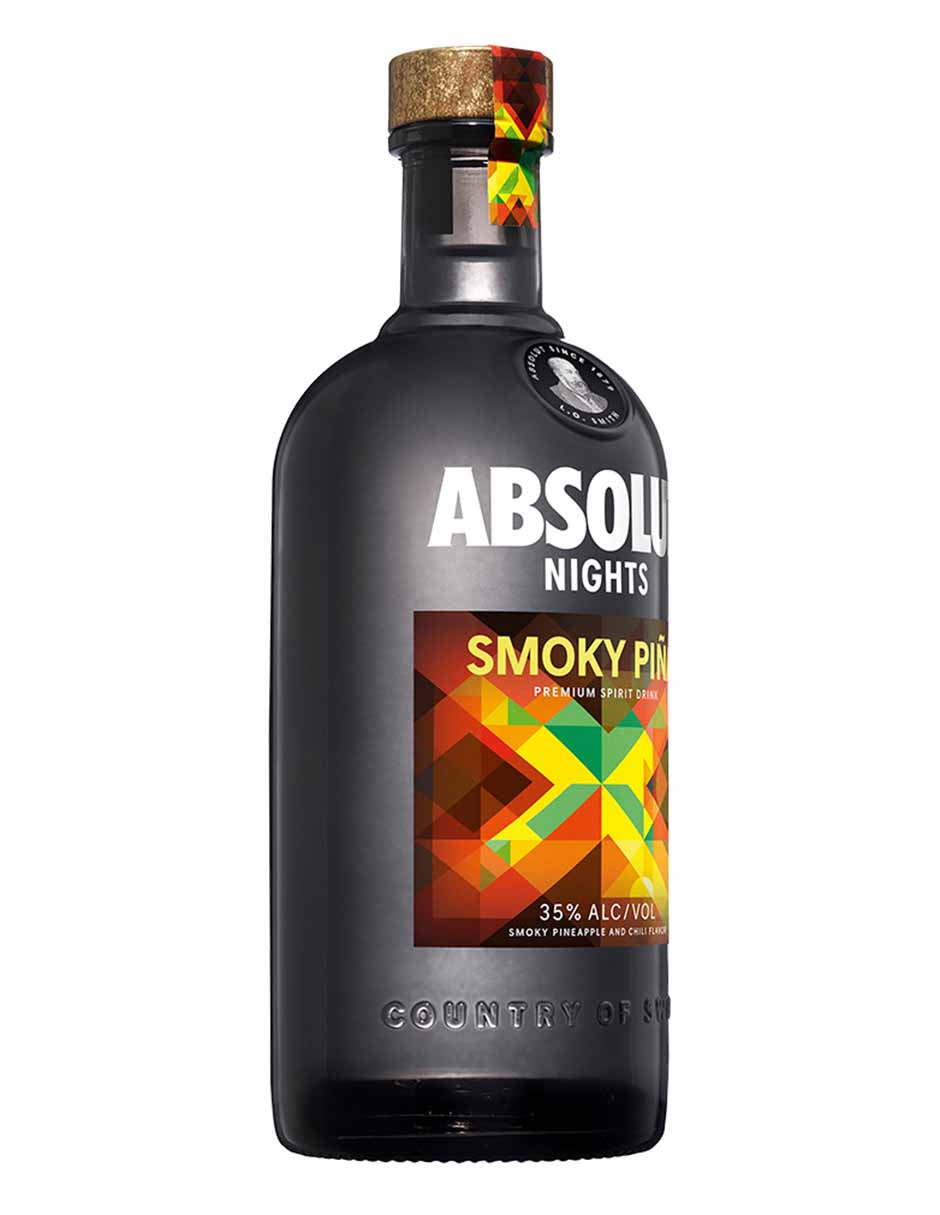Vodka de smoky piña Nights 700 ml 2