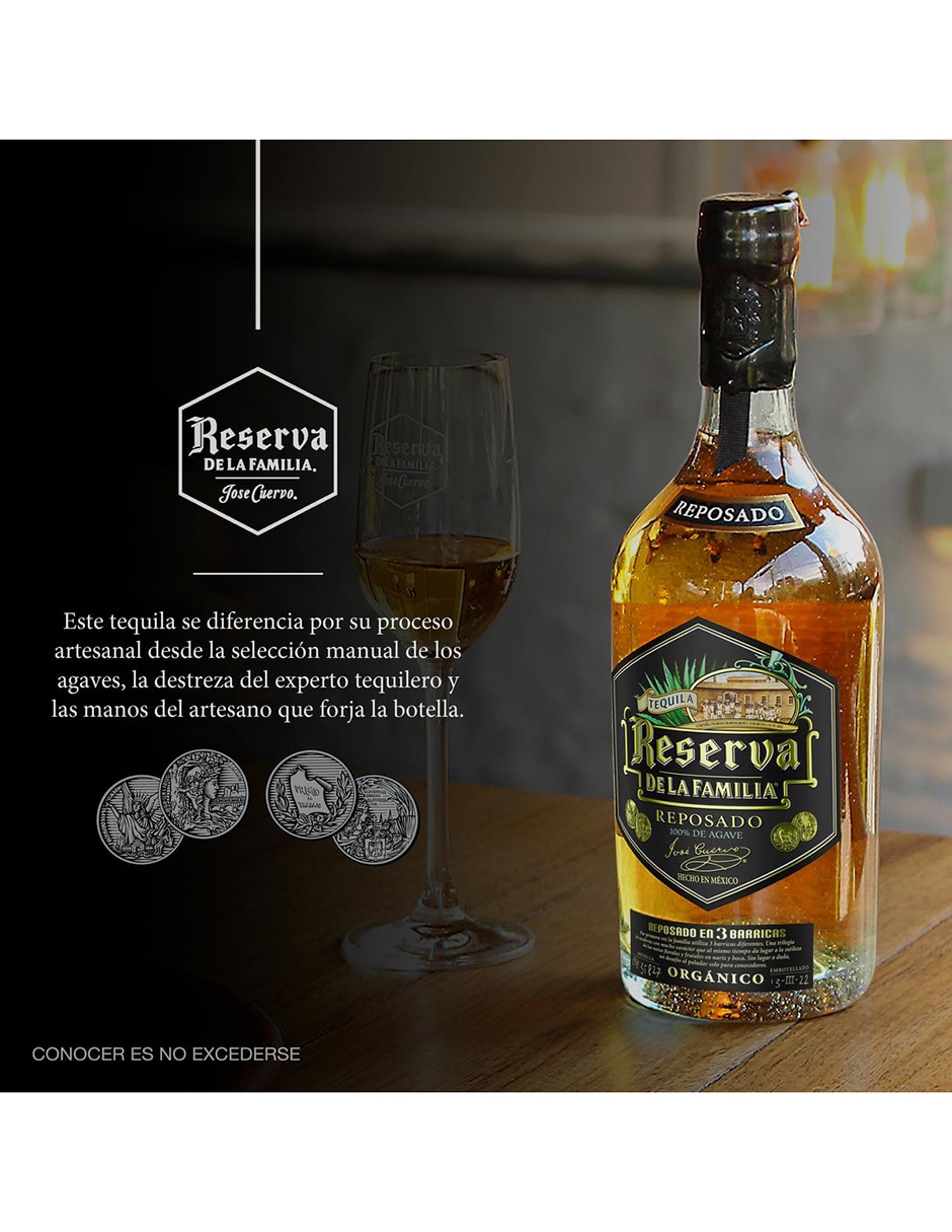 Tequila tipo Reposado 750 ml 4