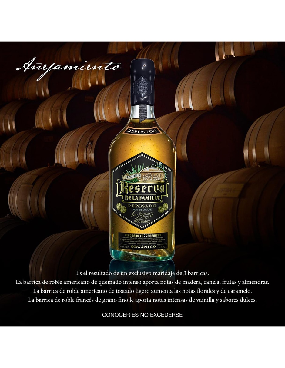 Tequila tipo Reposado 750 ml 5