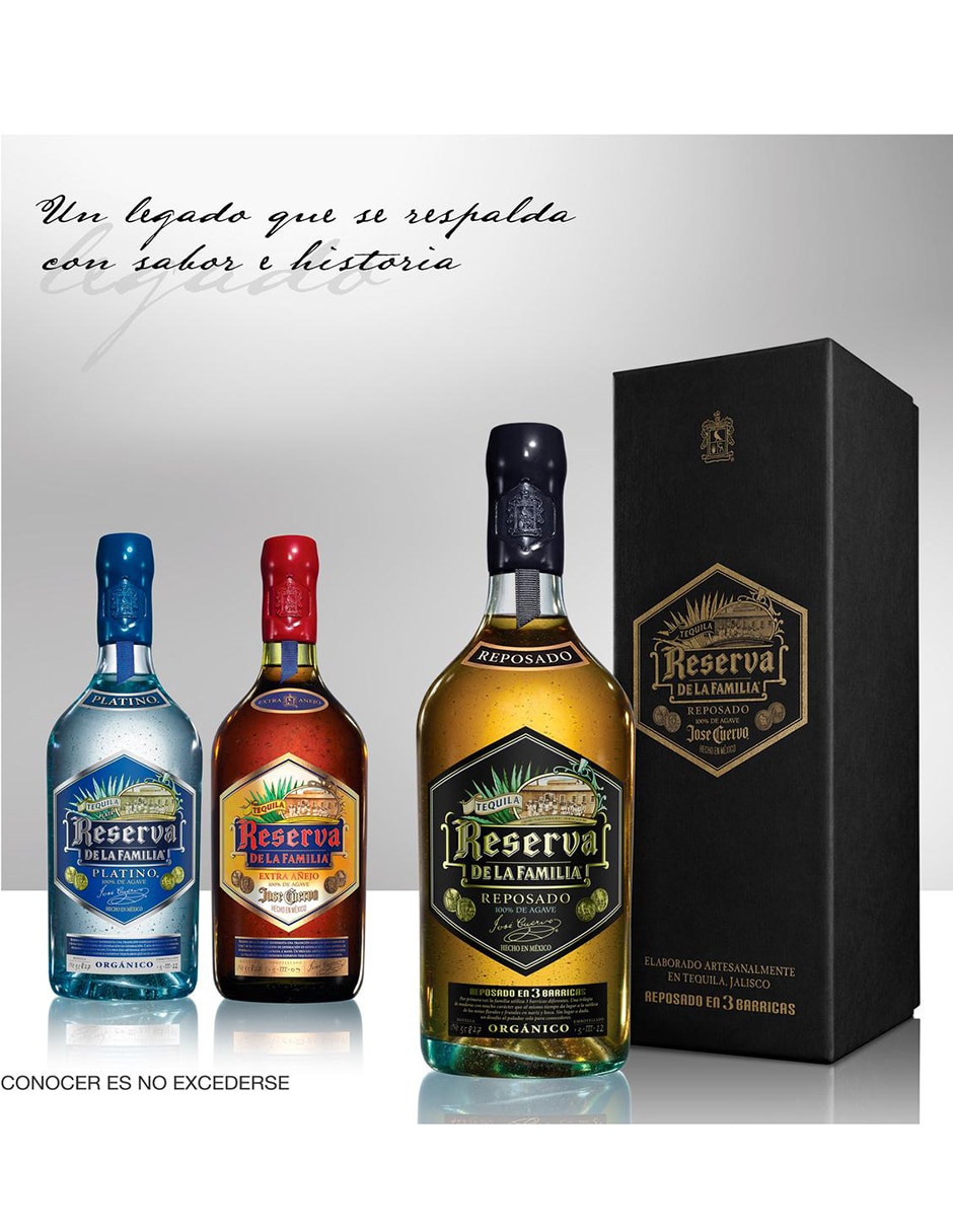 Tequila tipo Reposado 750 ml 6