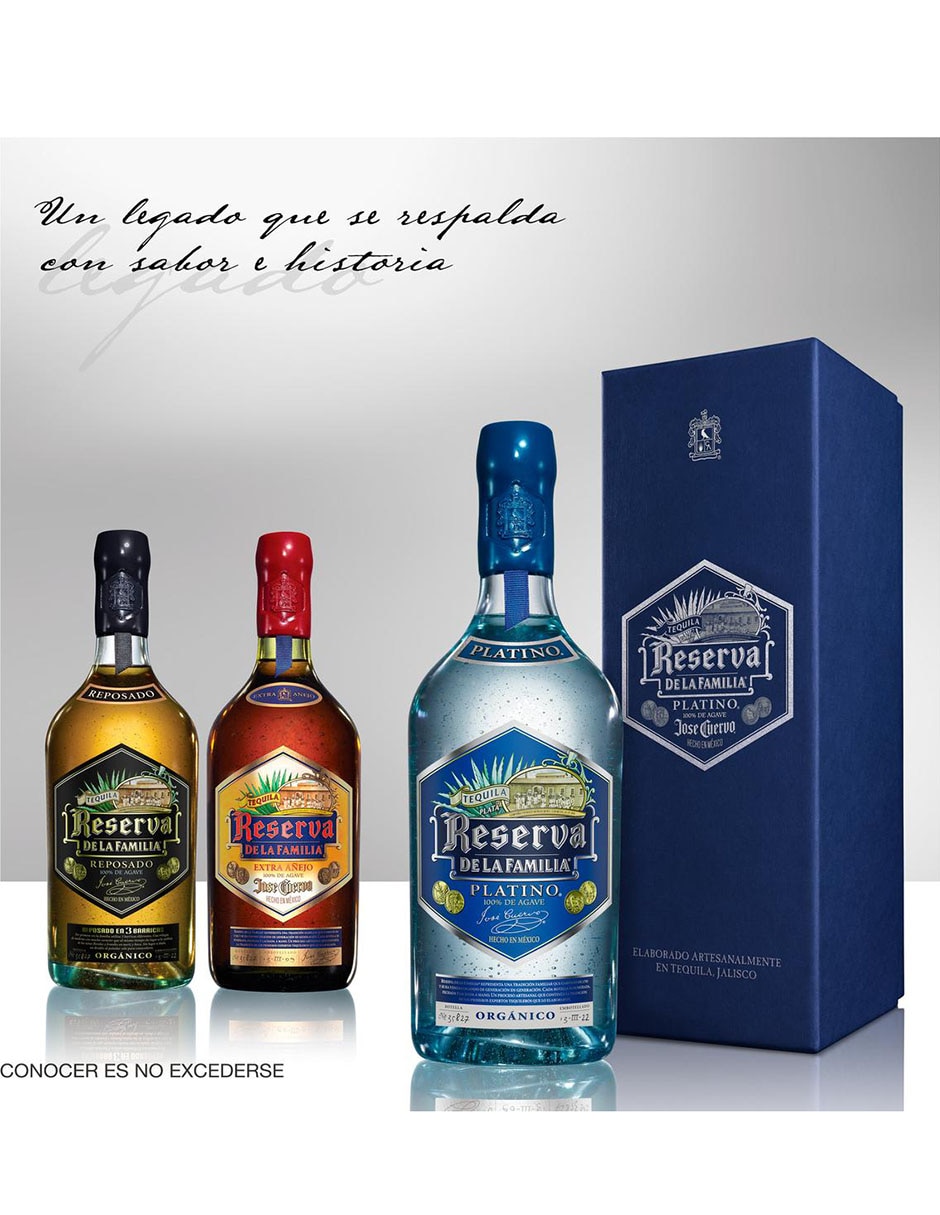Tequila tipo Platino 750 ml 7