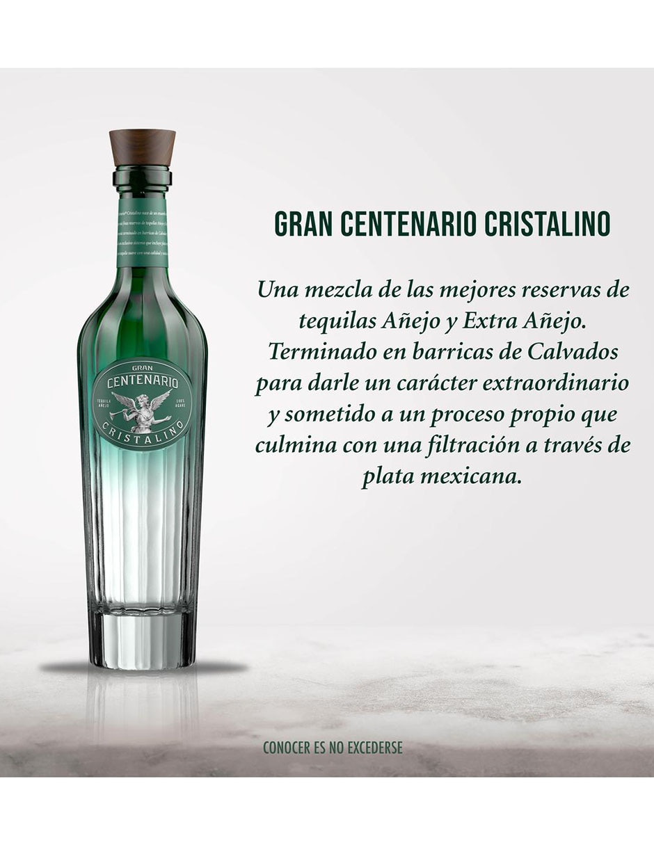Tequila tipo Cristalino 750 ml 3