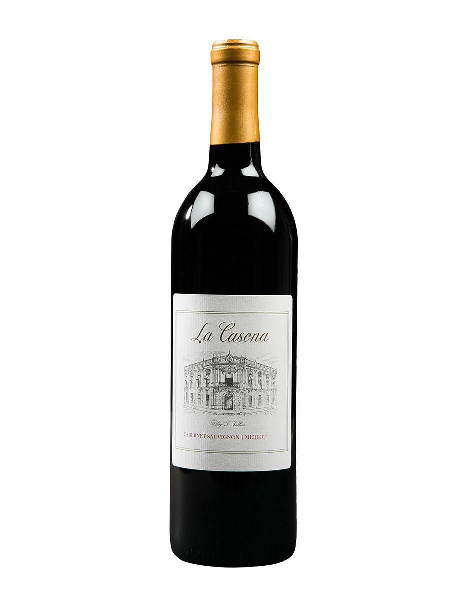 Vino tinto La Casona cabernet-merlot 750 ml