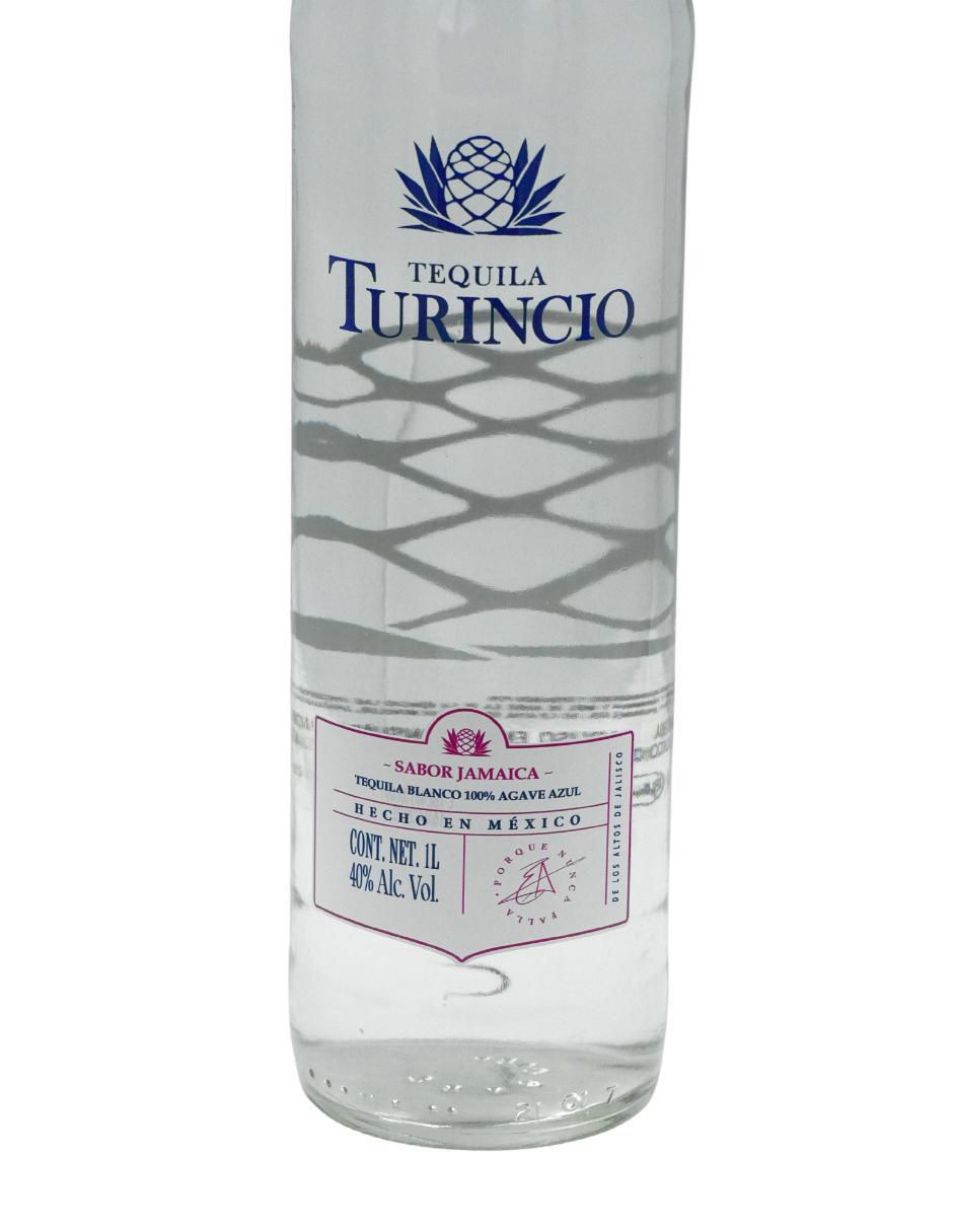 Tequila Turincio Sabores tipo Blanco 1 l 2