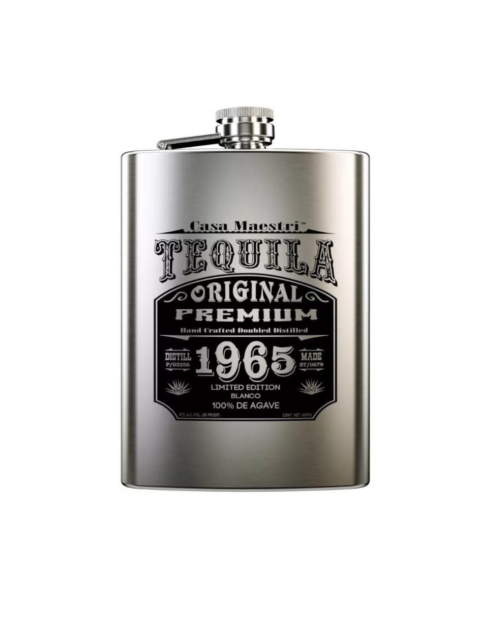 Tequila Blanco Flask tipo Blanco 200 ml Tequila Blanco Flask tipo Blanco 200 ml