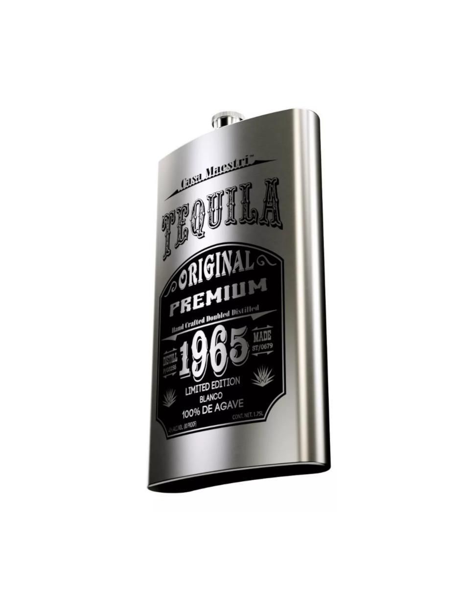 Tequila Blanco Flask tipo Blanco 1.75 l 2