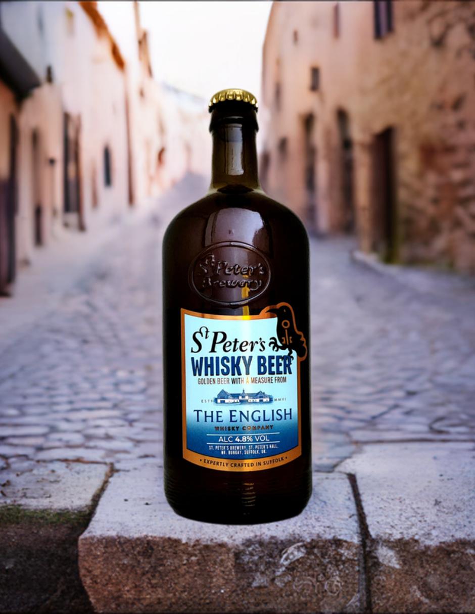 Cerveza clara Whisky Beer centeno 500 ml 2