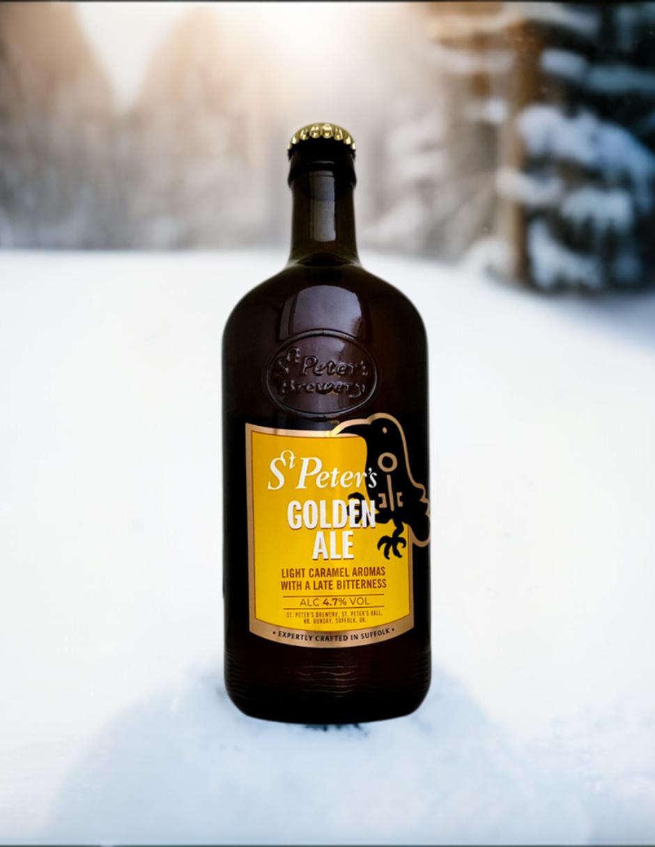 Cerveza clara Golden Ale caramelo 500 ml 2