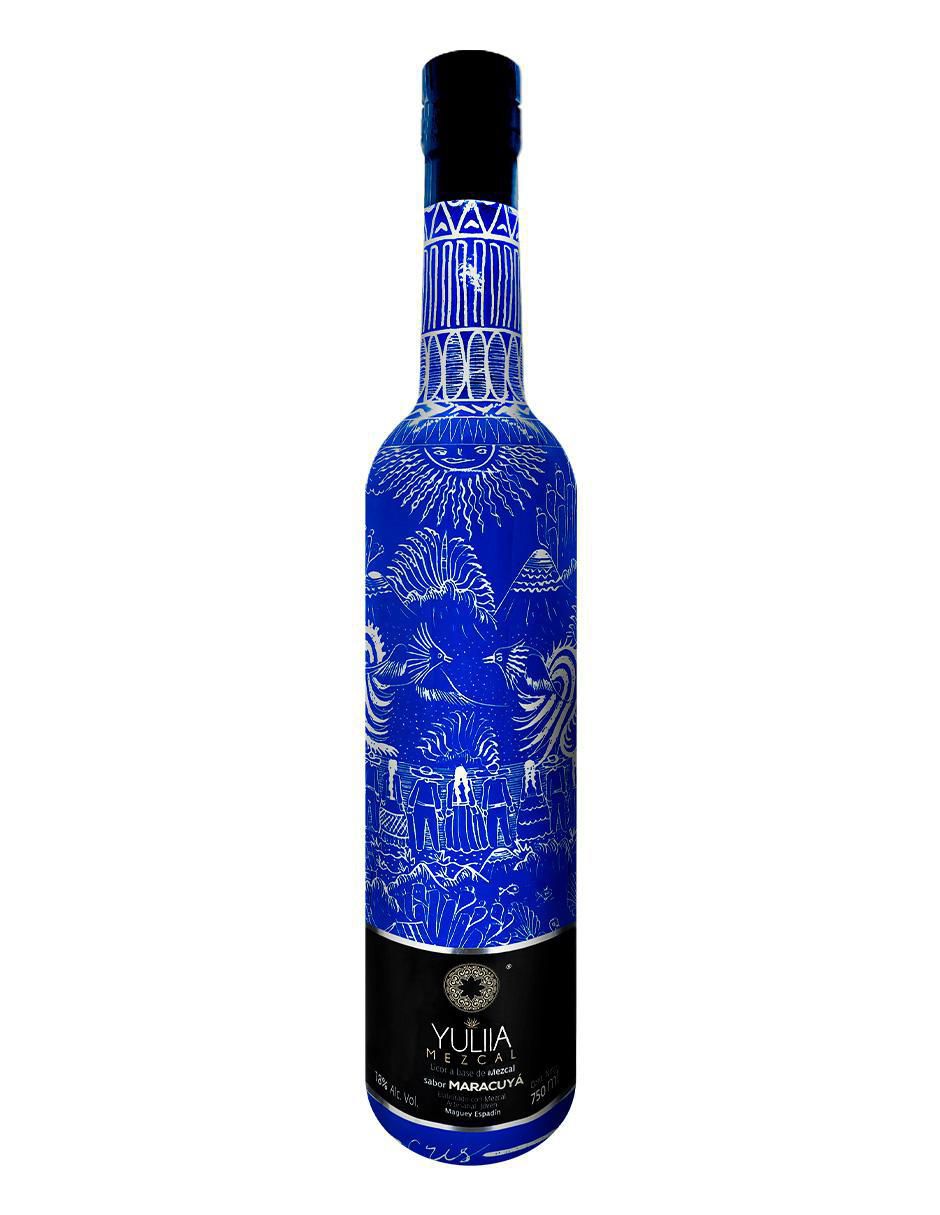 Licor de mezcal sabor maracuyá 750 ml