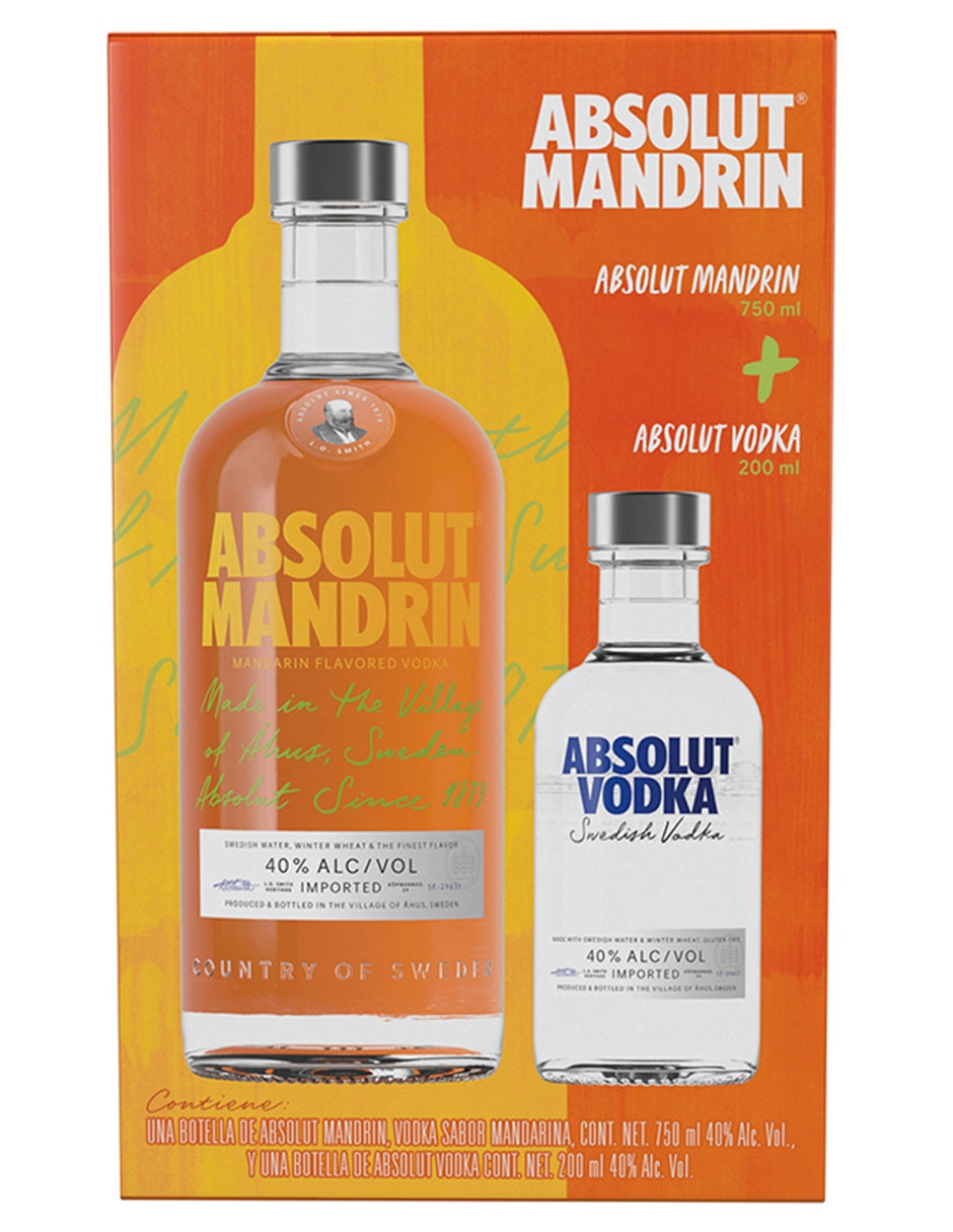 Vodka de mandarina Mandrin 950 ml 2