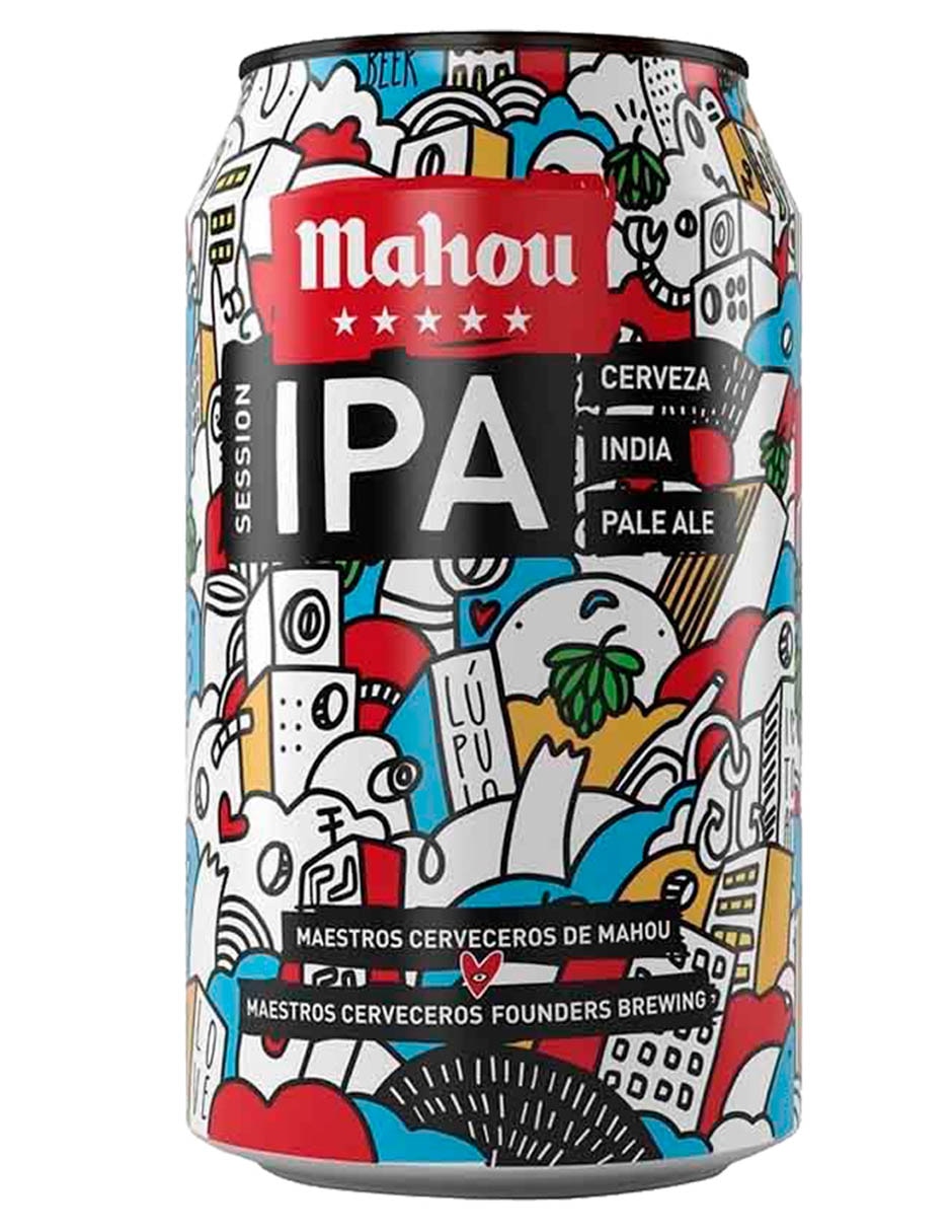 Cerveza clara Session IPA amargo 330 ml