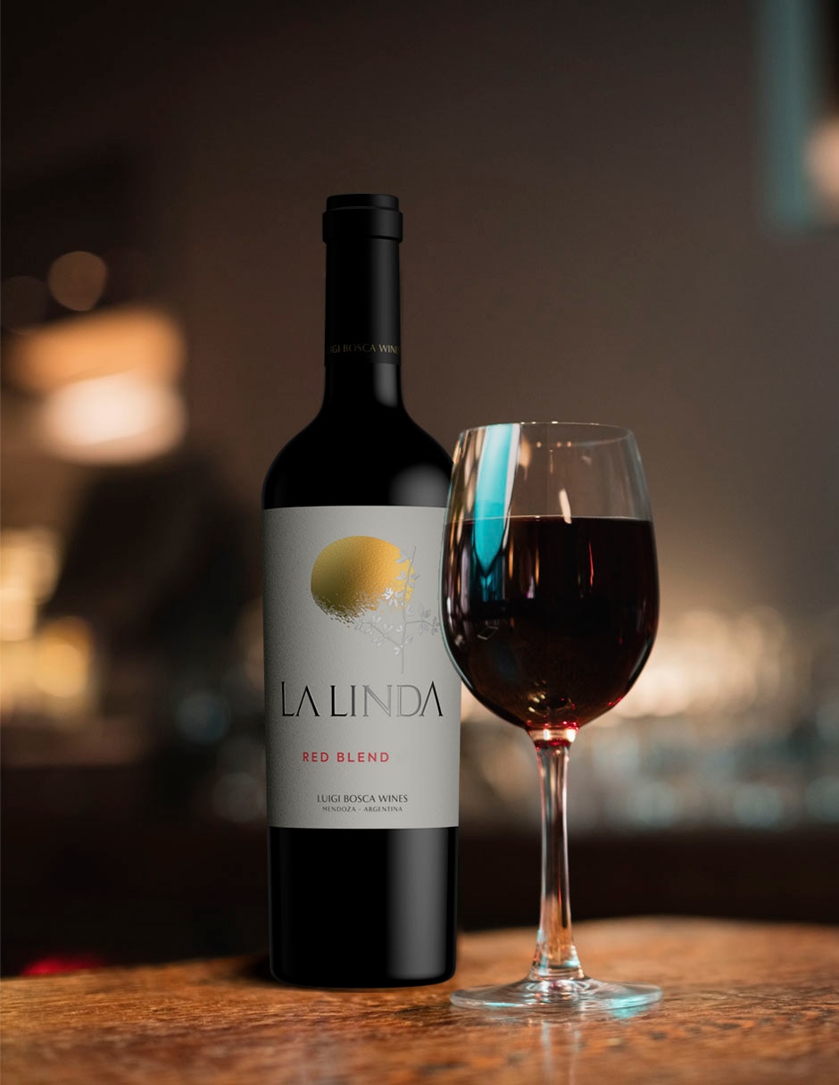 Vino tinto La Linda malbec 750 ml 6