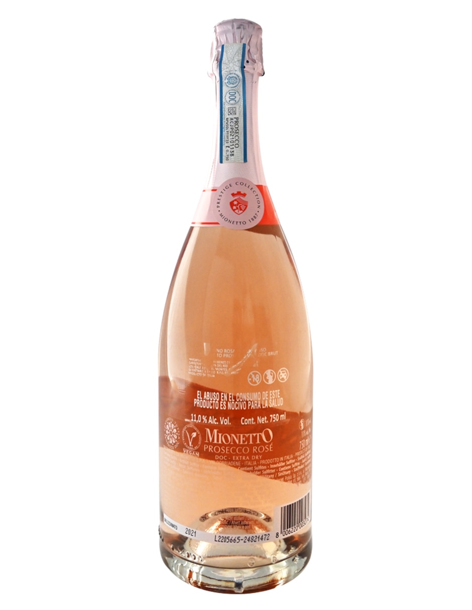 Vino espumoso rosado Pinot Noir Rosé Italia 750 ml 2