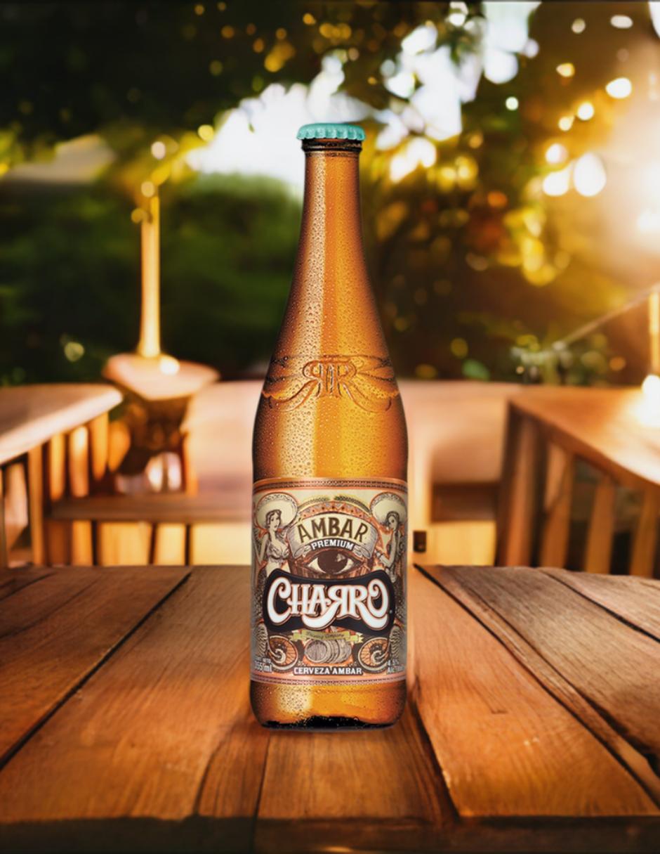 Cerveza clara Premium lager miel 355 ml 3
