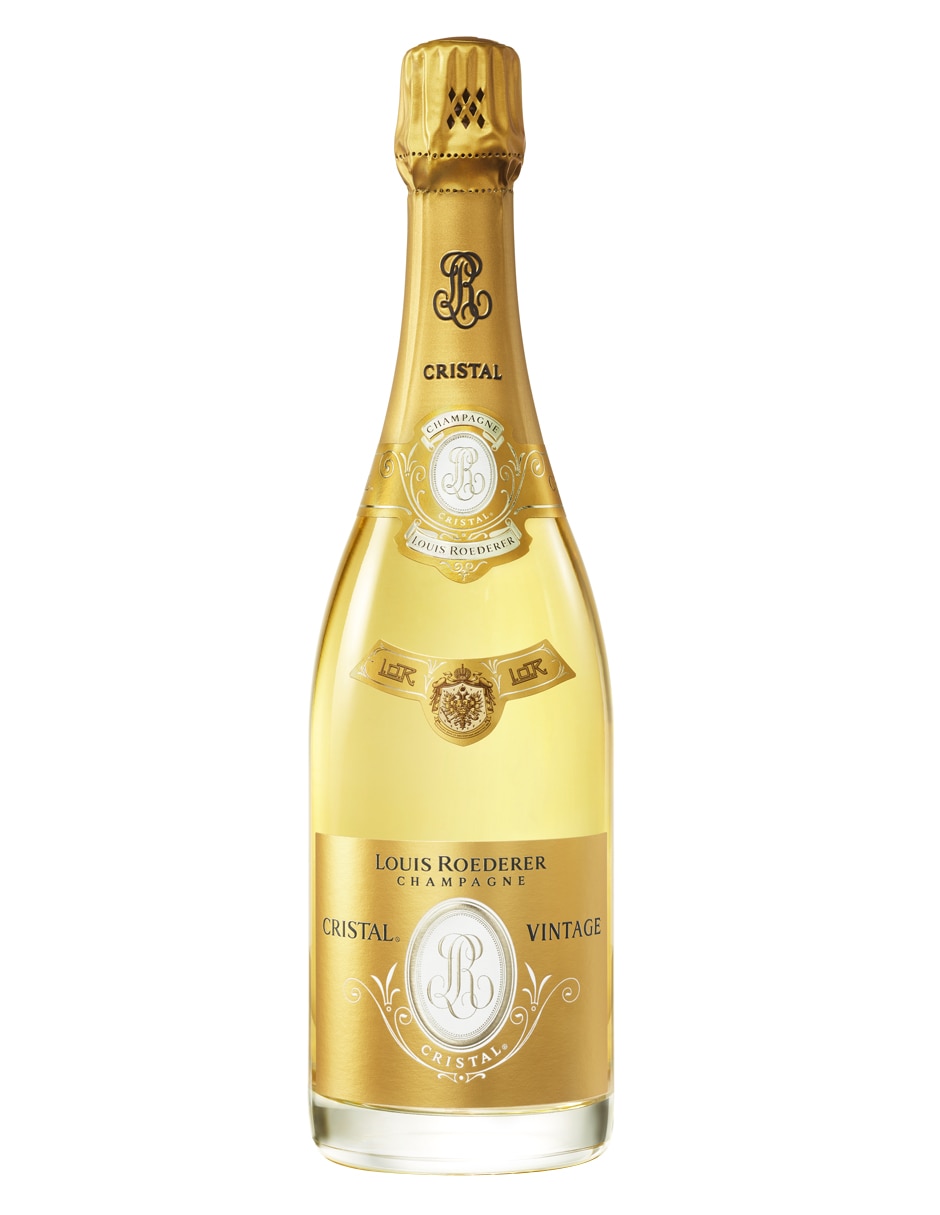 Champagne blanco Pinot Noir y Chardonnay Cristal