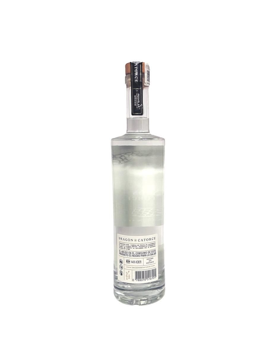Tequila 100% puro de agave tipo Plata 750 ml 2