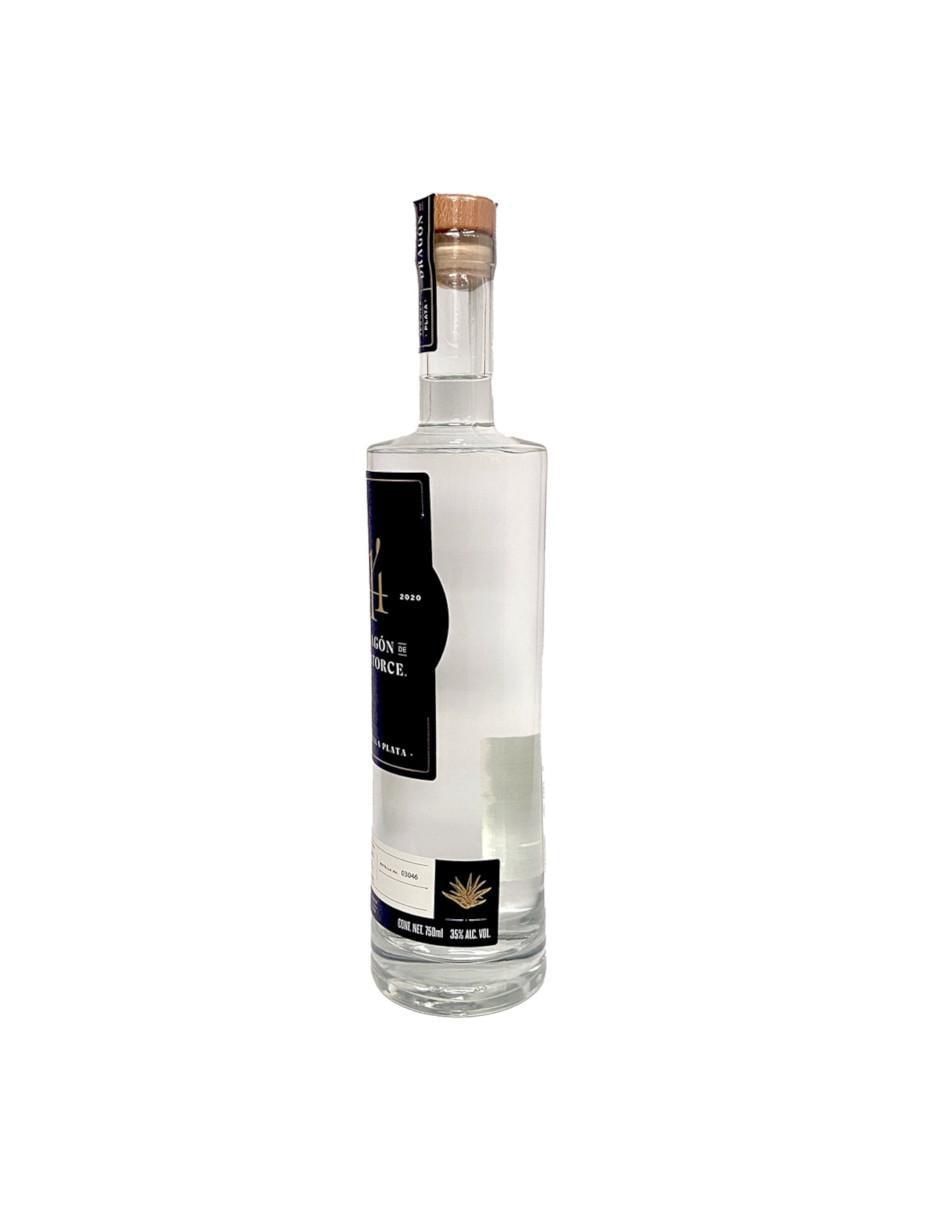 Tequila 100% puro de agave tipo Plata 750 ml 3