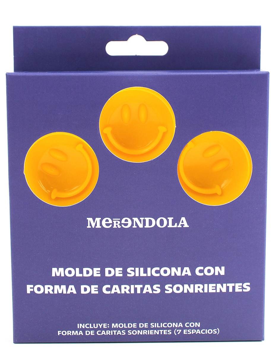 Molde silicón Happy face 3