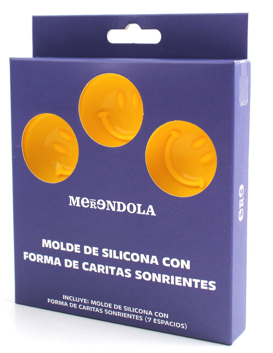 Molde silicón Happy face 4