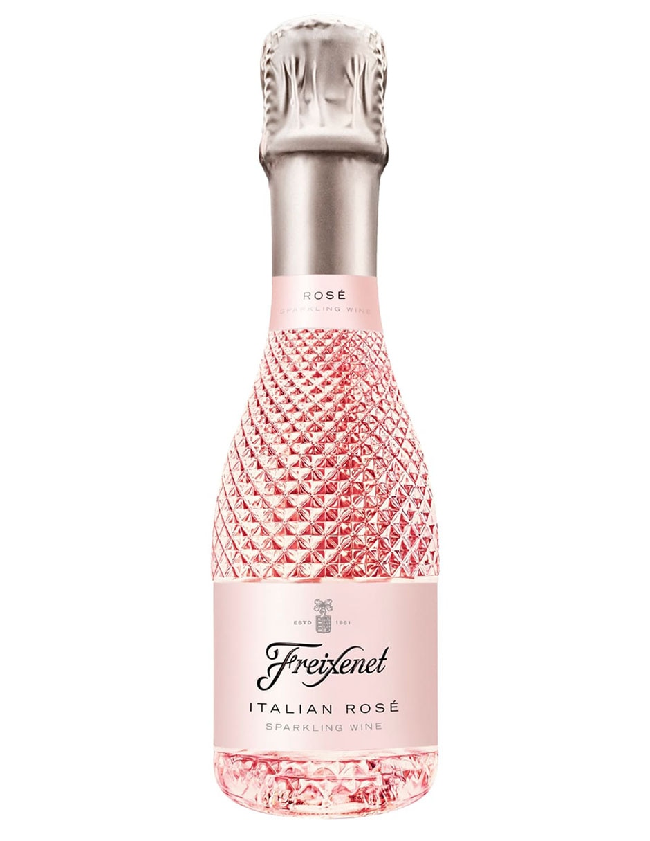 Vino espumoso rosado Glera y Pinot Noir Spakling Wine Italia 200 ml