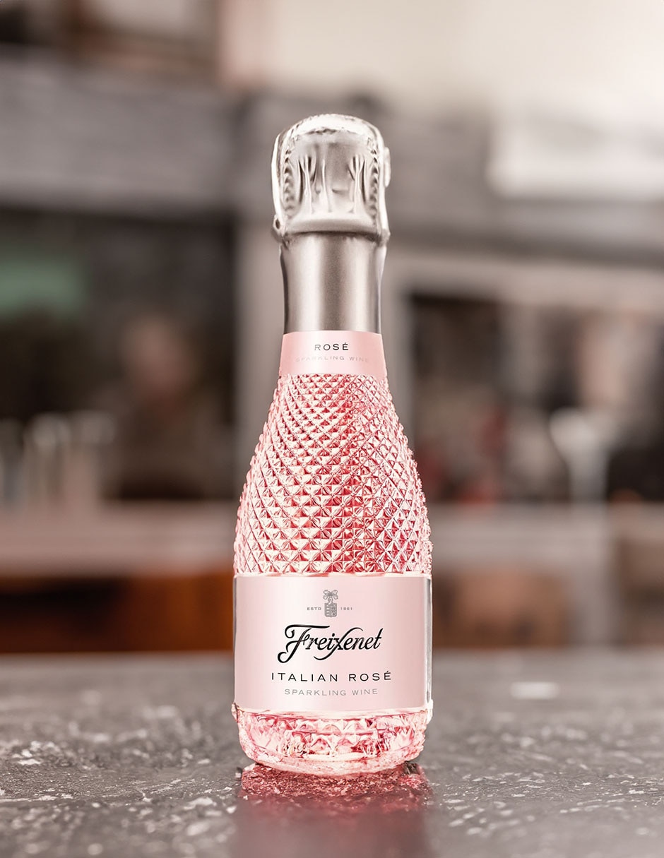 Vino espumoso rosado Glera y Pinot Noir Spakling Wine Italia 200 ml 3