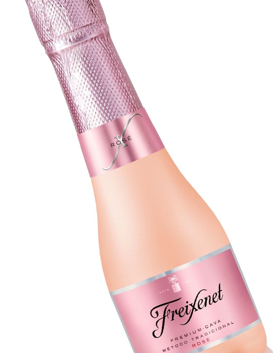 Vino espumoso rosado Garnacha Premiun Cava España 200 ml 2