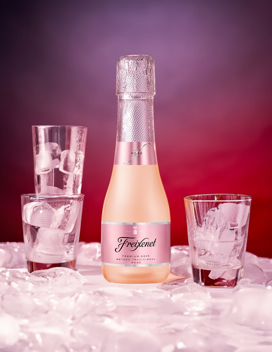 Vino espumoso rosado Garnacha Premiun Cava España 200 ml 3