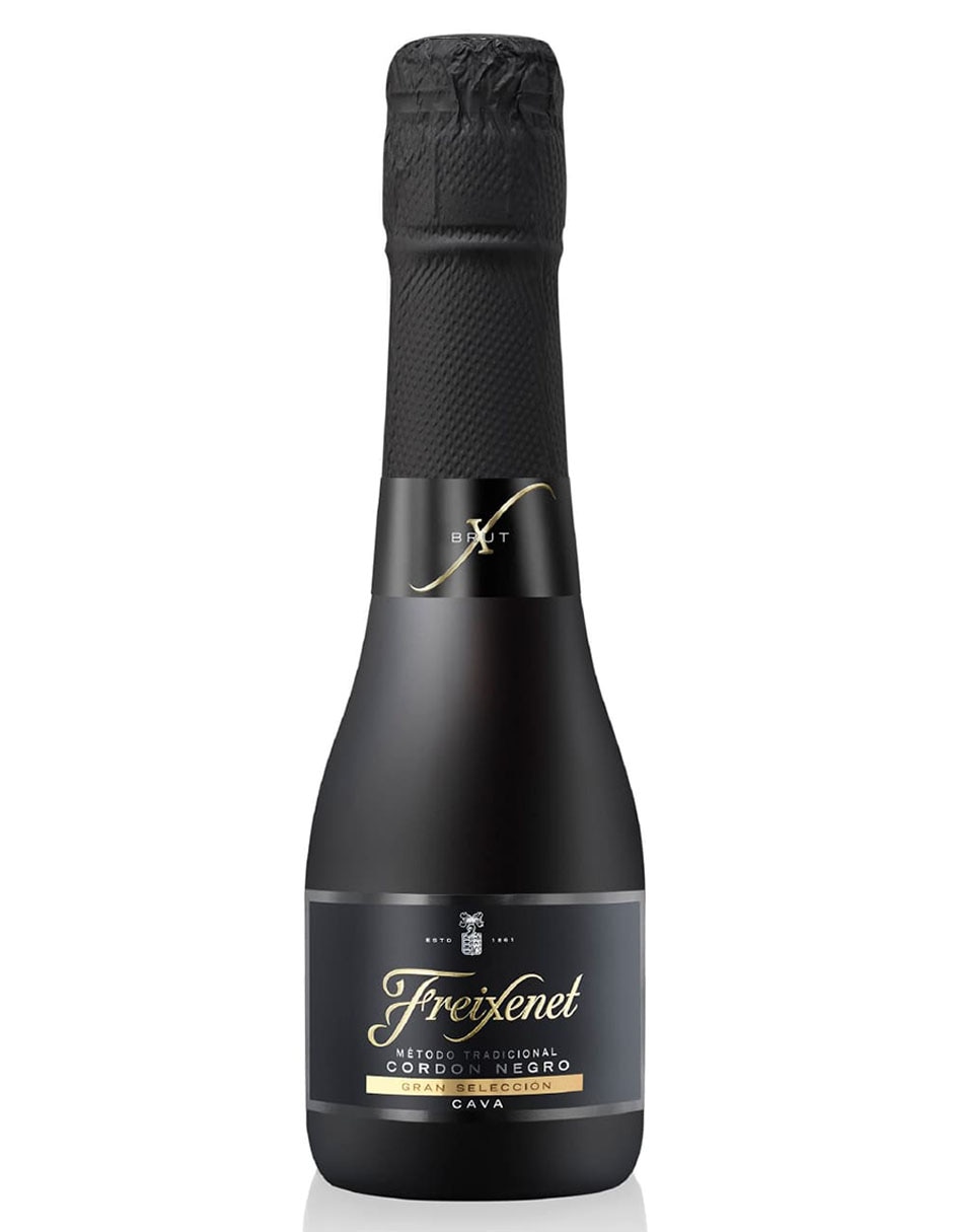 Vino espumoso tinto Parellada Cordon Negro Brut España 200 ml