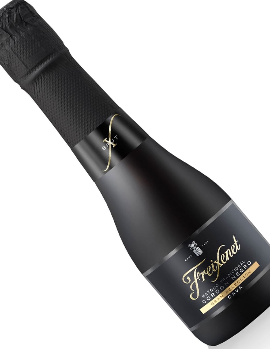 Vino espumoso tinto Parellada Cordon Negro Brut España 200 ml 2