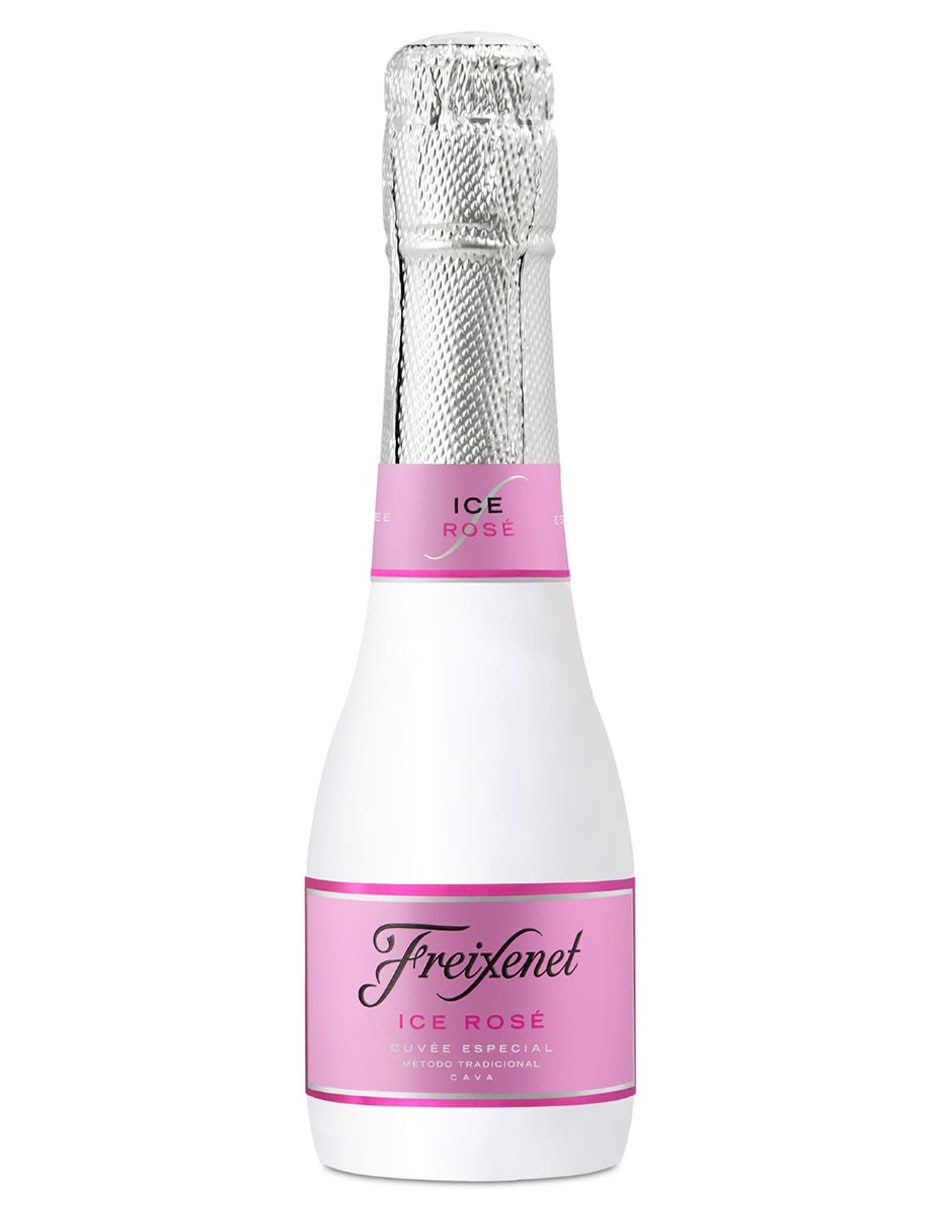 Vino espumoso rosado Garnacha, Pinot Noir y Chardonnay Ice Rosé España 200 ml