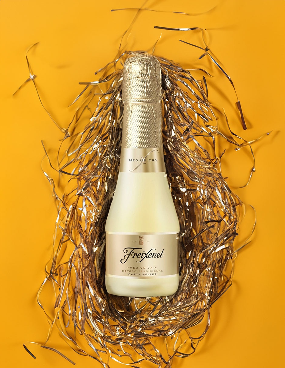 Vino espumoso blanco Macabeo Medium Dry España 200 ml 3