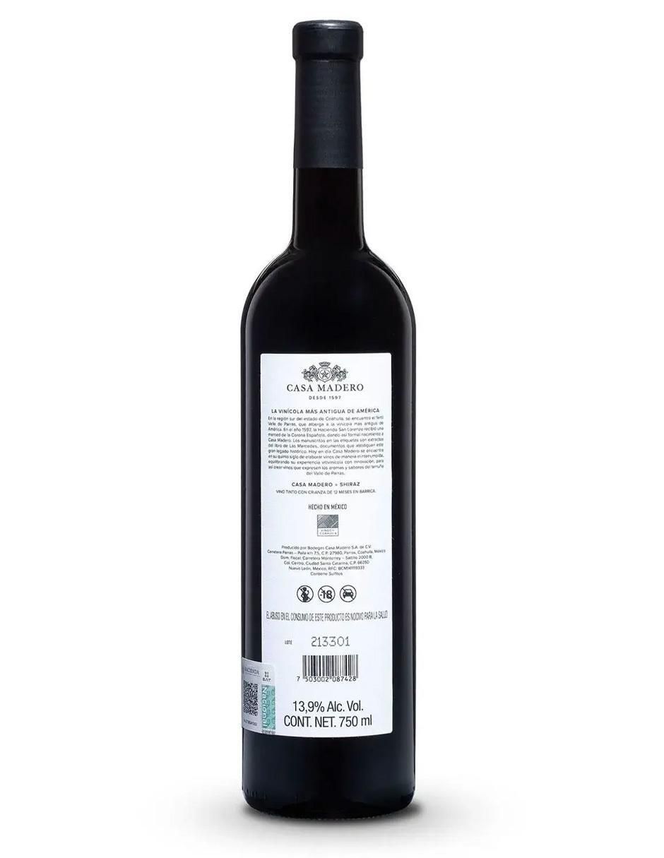 Vino tinto Shiraz 750 ml 2