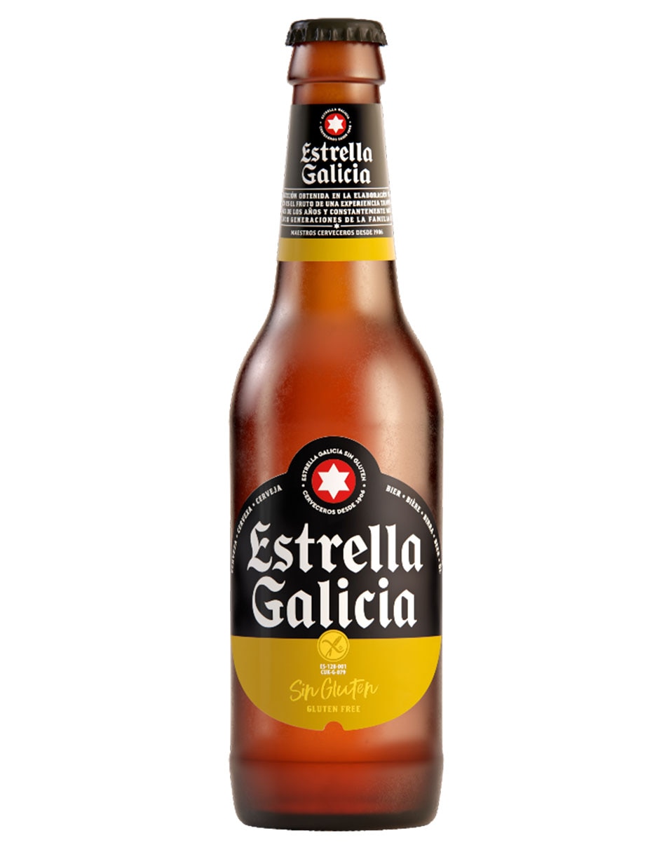 Cerveza clara lager frutal 330 ml