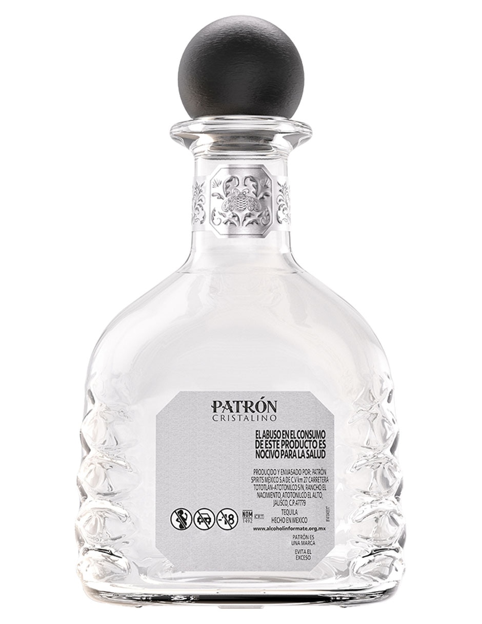 Tequila Patrón tipo Cristalino 700 ml | Black Days Liverpool 2025