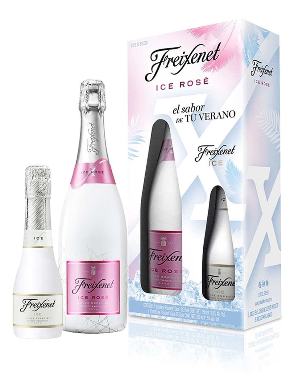 Vino espumoso rosado Pinot Noir y Chardonnay Ice España 750 ml 1