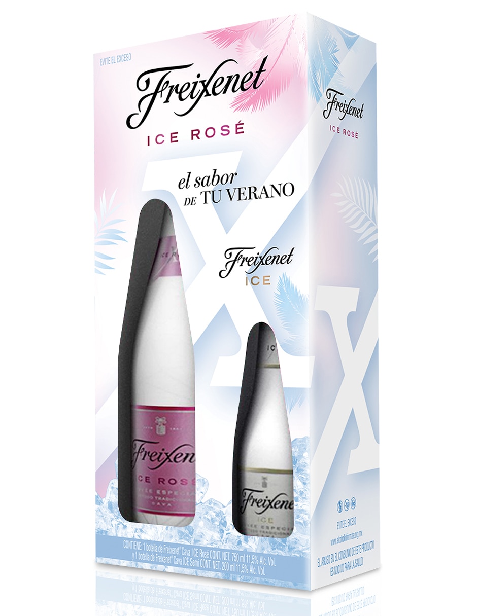Vino espumoso rosado Pinot Noir y Chardonnay Ice España 750 ml 3