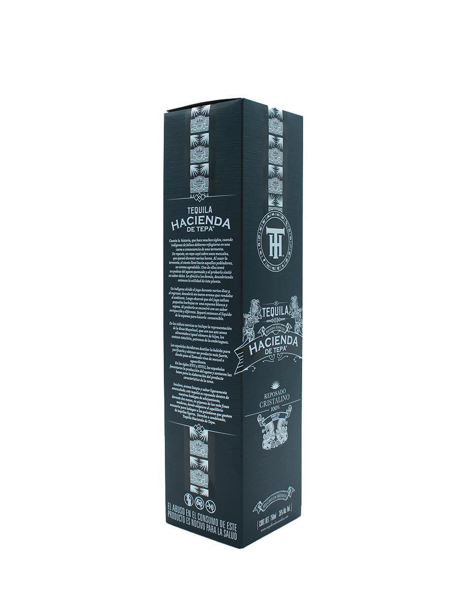 Tequila Reposado tipo Cristalino 750 ml 3