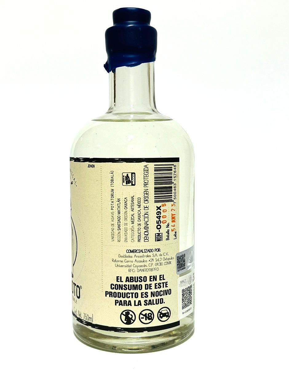 Mezcal Joven 750 ml 3